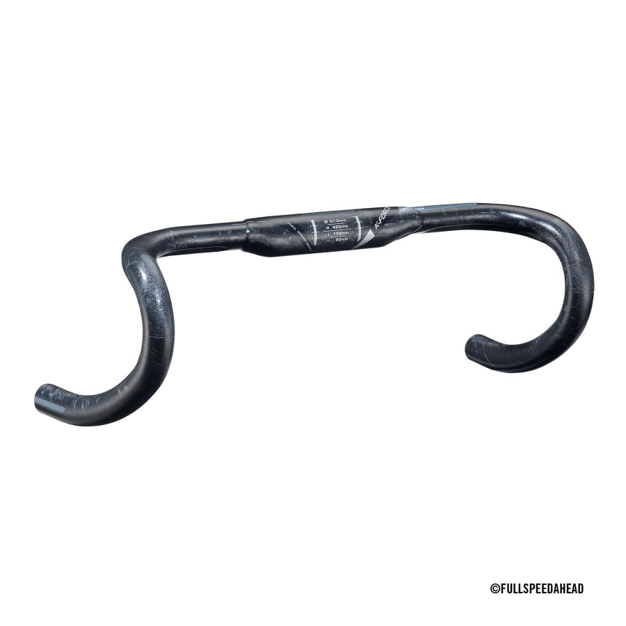 FSA K-Force Compact Carbon Handlebar Clearance