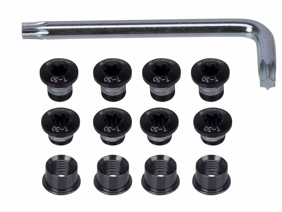 FSA Bolt Kit+ Wrench Black 12Pcs (Triple) Mtb New